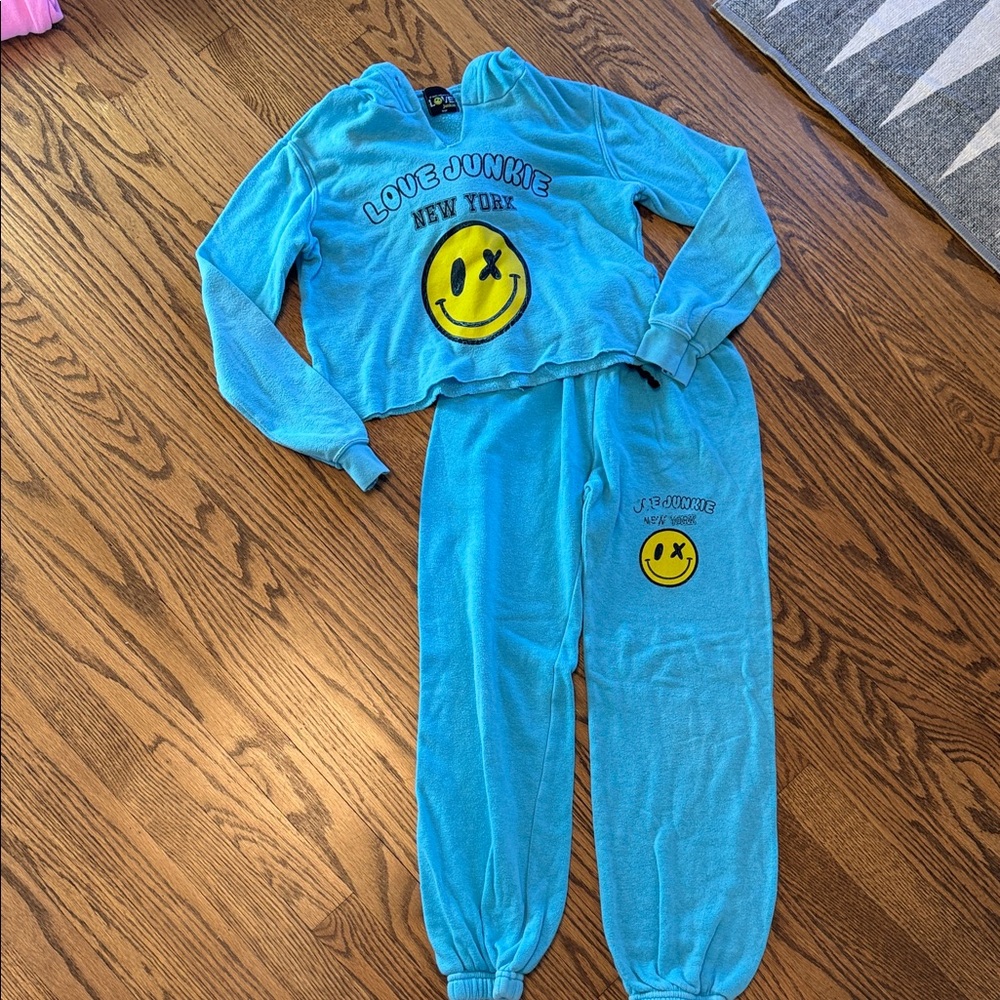 Love J Blue Kids Matching Set